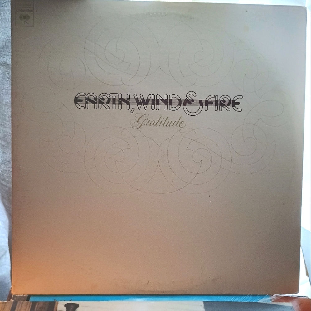 Earth, Wind & Fire 'Gratitude' Vinyl Record 2 Album Set 1975 CBS Inc.